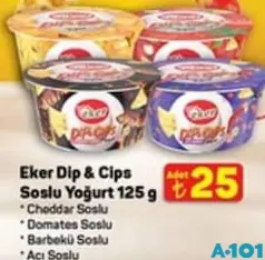EKER DİP & CİPS SOSLU YOĞURT 125 G